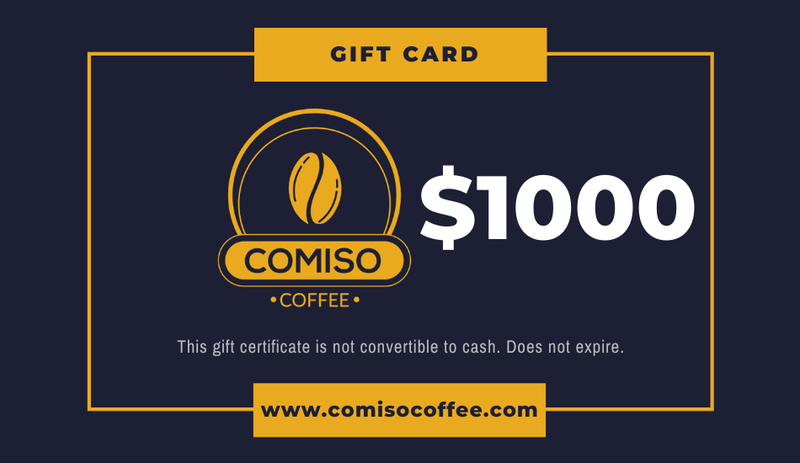 Load image into Gallery viewer, Comiso Coffee Gift Card