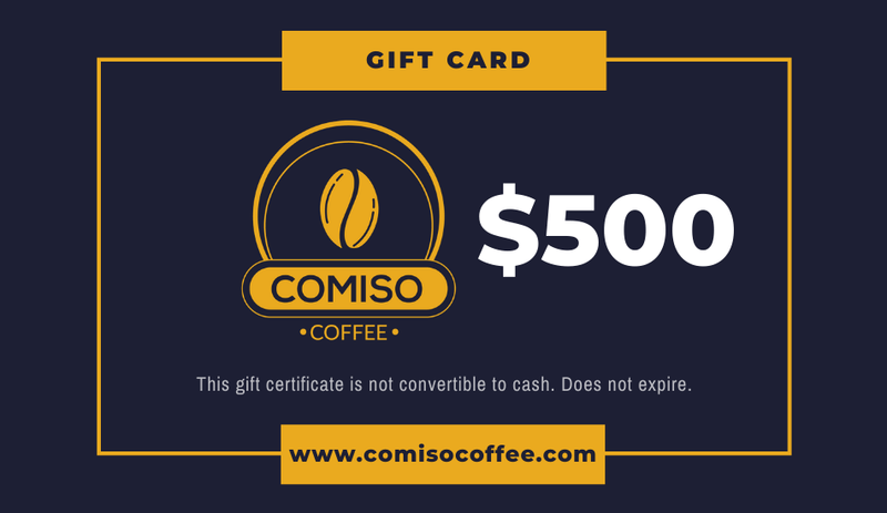 Load image into Gallery viewer, Comiso Coffee Gift Card