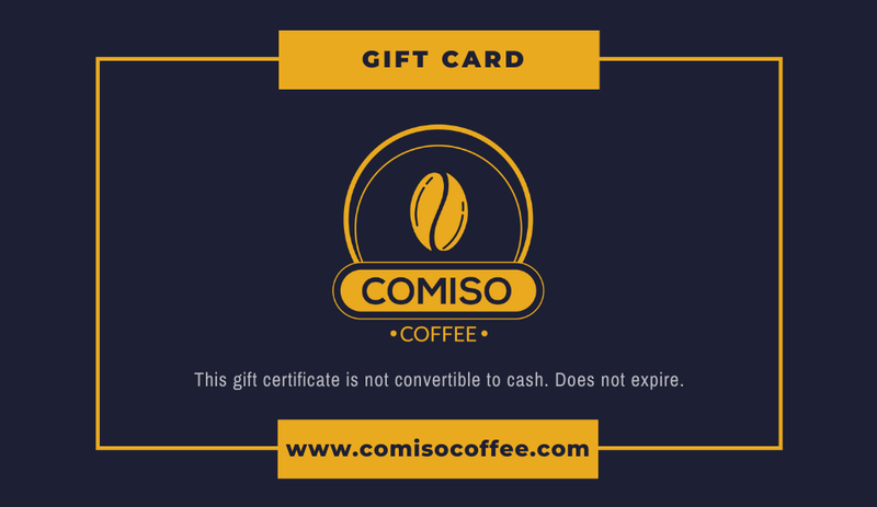 Load image into Gallery viewer, Comiso Coffee Gift Card