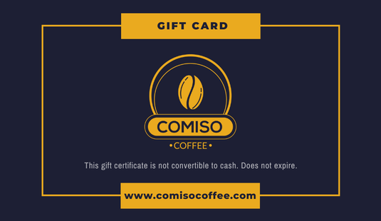 Comiso Coffee Gift Card