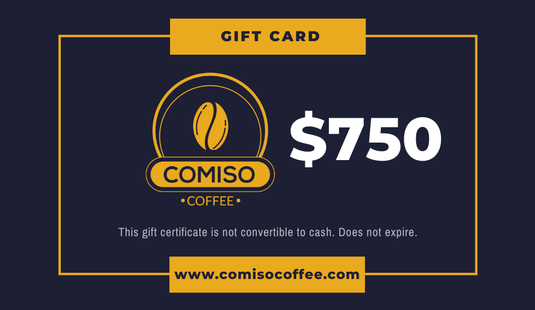 Comiso Coffee Gift Card