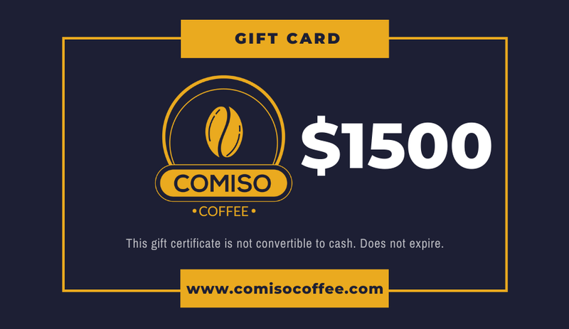 Load image into Gallery viewer, Comiso Coffee Gift Card