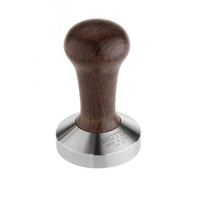 Load image into Gallery viewer, Motta Dark Wood Handle Tamper