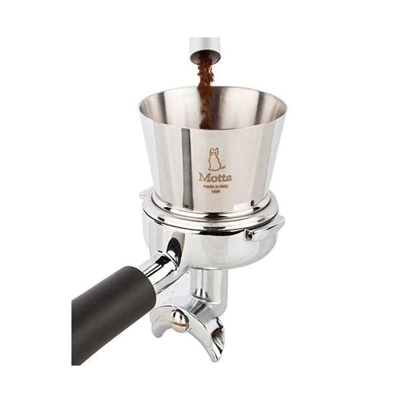 Load image into Gallery viewer, Motta Stainless Steel Grinder Funnel
