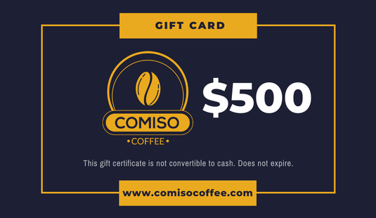 Comiso Coffee Gift Card