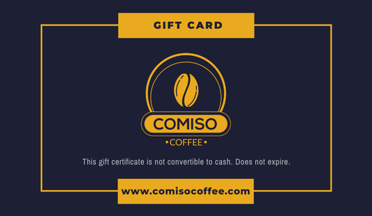 Comiso Coffee Gift Card